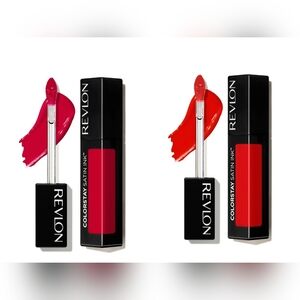 2pc Mixed Lot Revlon Colorstay Satin Ink Liquid Lipstick 014 & 019